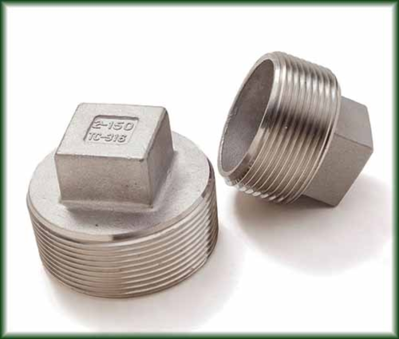 Cast Stainless Threaded Plugs