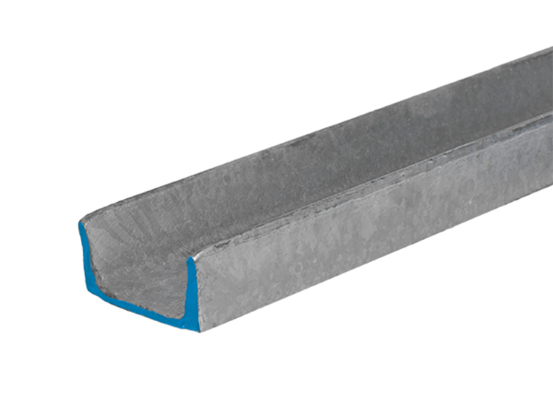 Galvanized Channel 3 inch by 4 10 pounds per foot