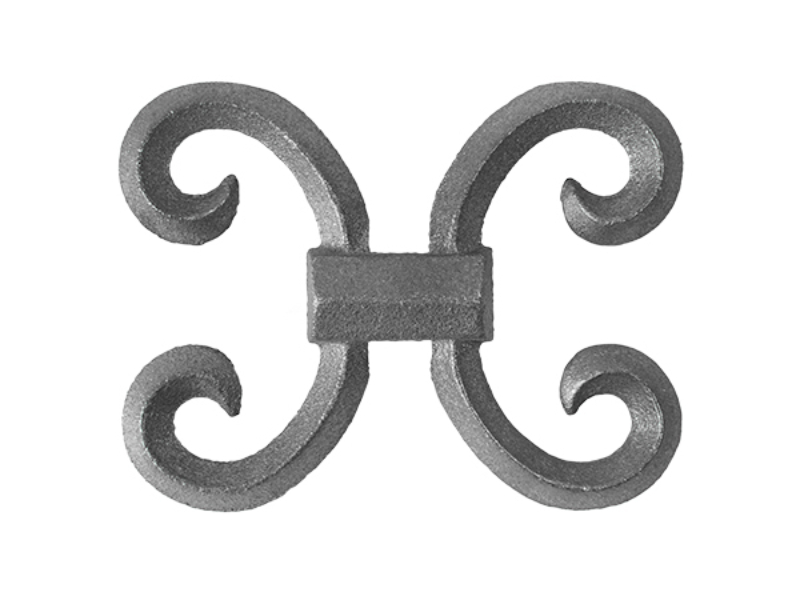 Cast iron picket casting 5 25 inch