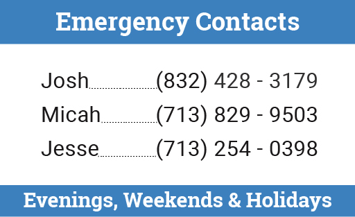 Emergency Contacts