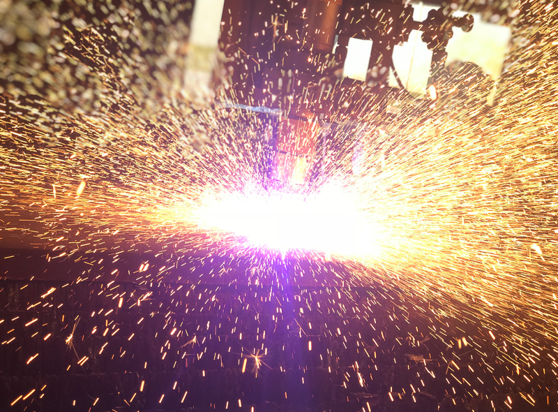 Plasma cutting