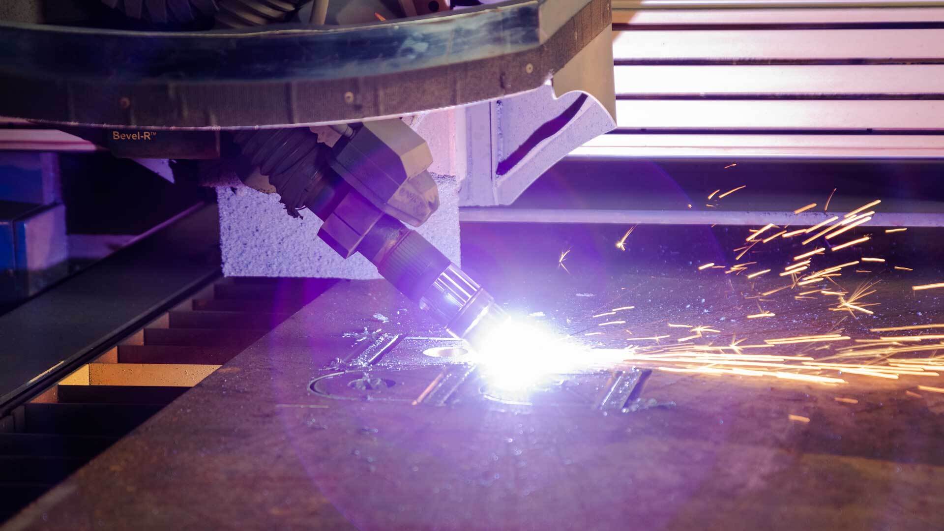 Sslp plasma cutting bevel head