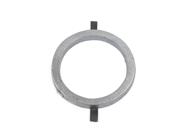 Aluminum circle 4.5 inches with tabs.