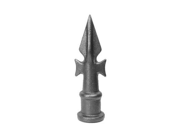 Cast iron spear, 4.75 x 1.25-inch