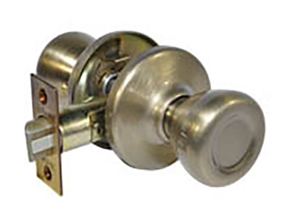 Kwikset Antique Brass Round Passage Knob