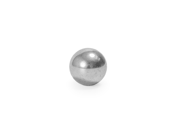 Solid seamless shiny sphere