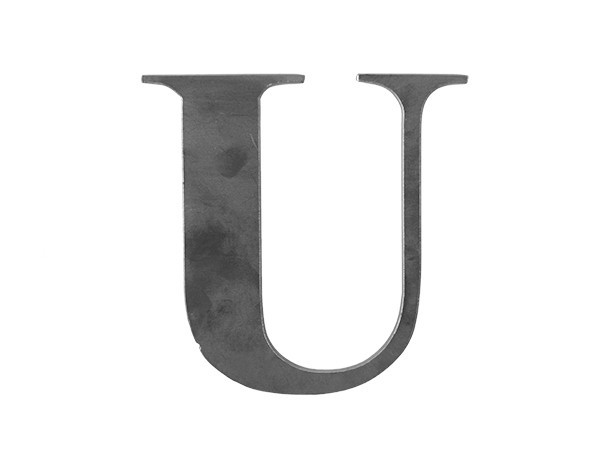 Steel Letter U