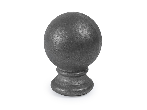 Cast iron 1 inch round ball finial