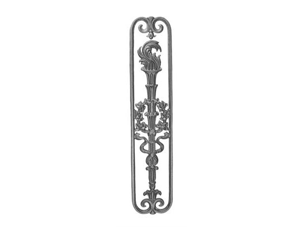 Cast iron 25.5 x 5.25 railing casting