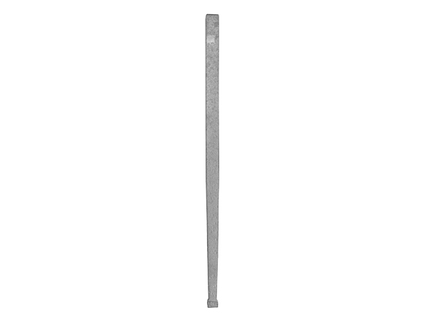 Cast iron hammered furniture leg 28 inch