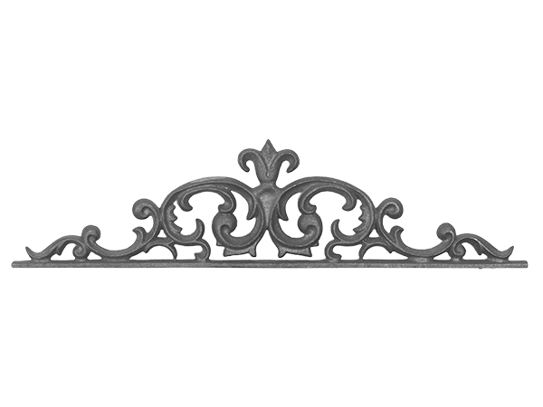 Cast iron pontalba gate