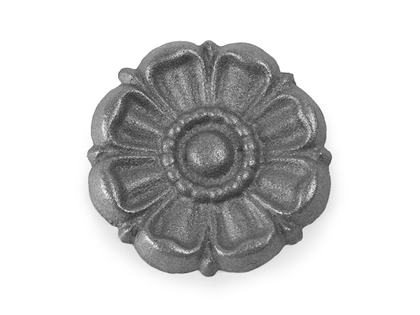 Cast iron rosette casting