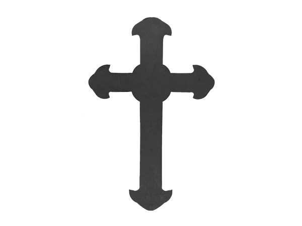 Plasma cut small cross